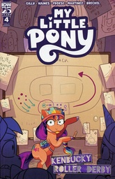 [MAR241155] My Little Pony: Kenbucky Roller Derby #4 (Cover B Gigi Dutreix)