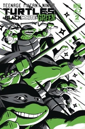 [APR241146] Teenage Mutant Ninja Turtles: Black, White, & Green #2 (Cover A Javier Rodriguez)