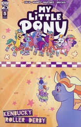[APR241124] My Little Pony: Kenbucky Roller Derby #5 (Cover B Ryan Valle)