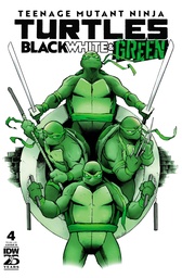 [JUN241234] Teenage Mutant Ninja Turtles: Black, White, & Green #4 (Cover B Lee Garbett)