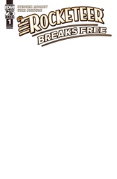 [FEB248836] The Rocketeer: Breaks Free #1 (Cover C Blank Sketch Variant)